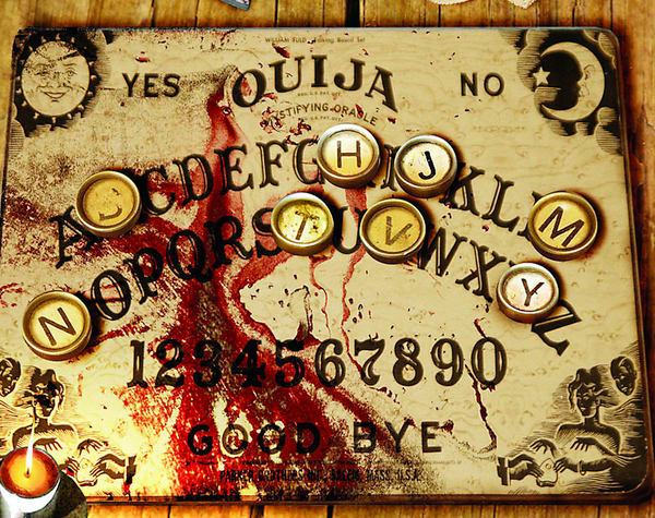 Ghosts of Ouija board