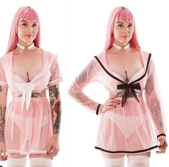 Lingerie inspired by Sailor Moon 