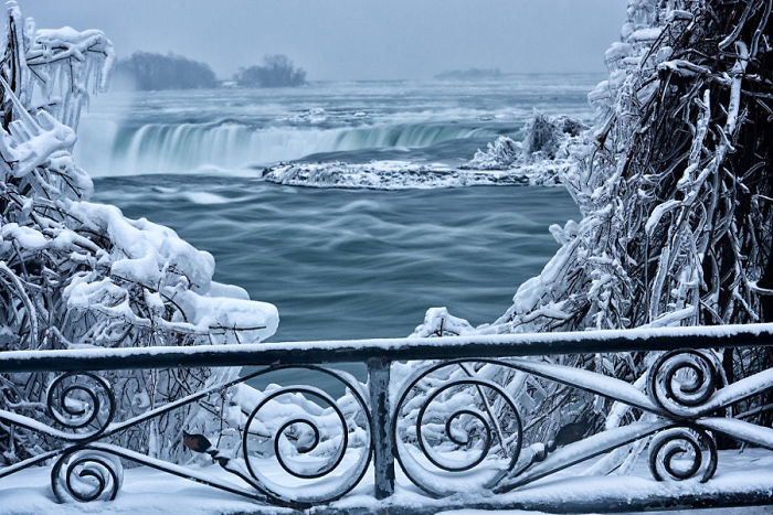 Niagara Falls becomes Narnia