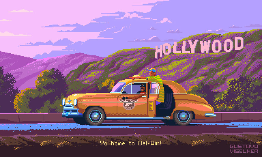 Pixel Artist Made Game Scenes Based On Popular Tv Series And Movies 
