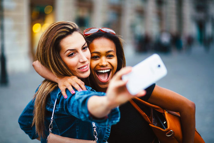Selfies change the look of skin