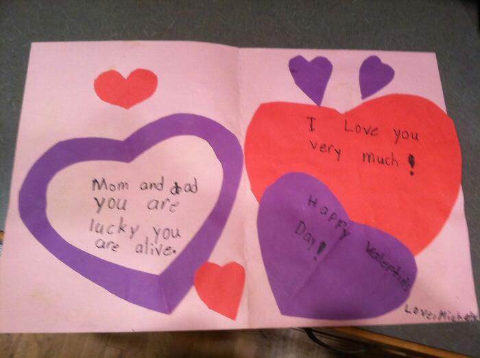Unintentionally Inappropriate Greeting Cards From Kids That Are Just Hilarious