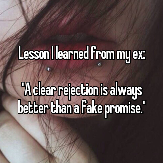 Unexpected Things People Learned From Past Relationships