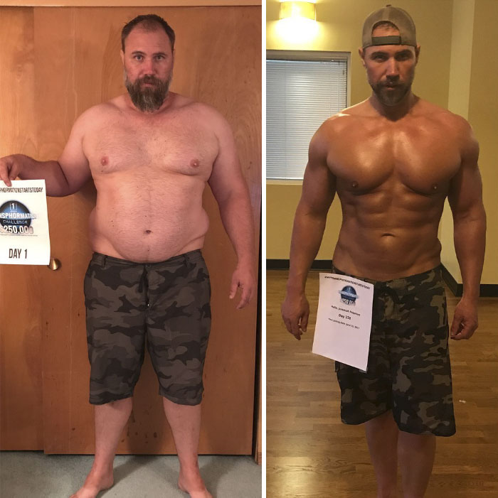 Father Of Three Completely Transforms His Body Beyond Recognition In 6 Months To Keep Up With His Kids