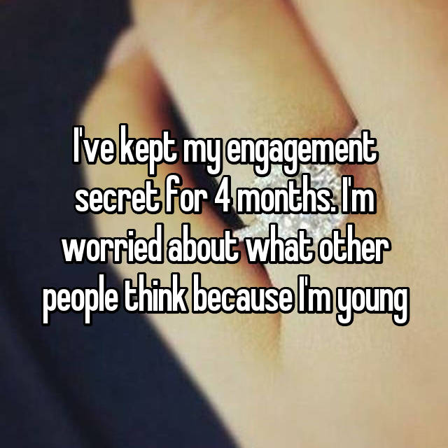Reasons Why These Women Decided To Keep Their Engagement A Secret