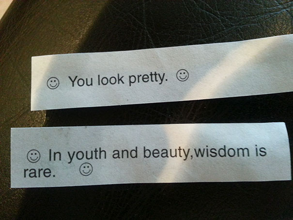 Funniest Messages People Found Inside Fortune Cookies