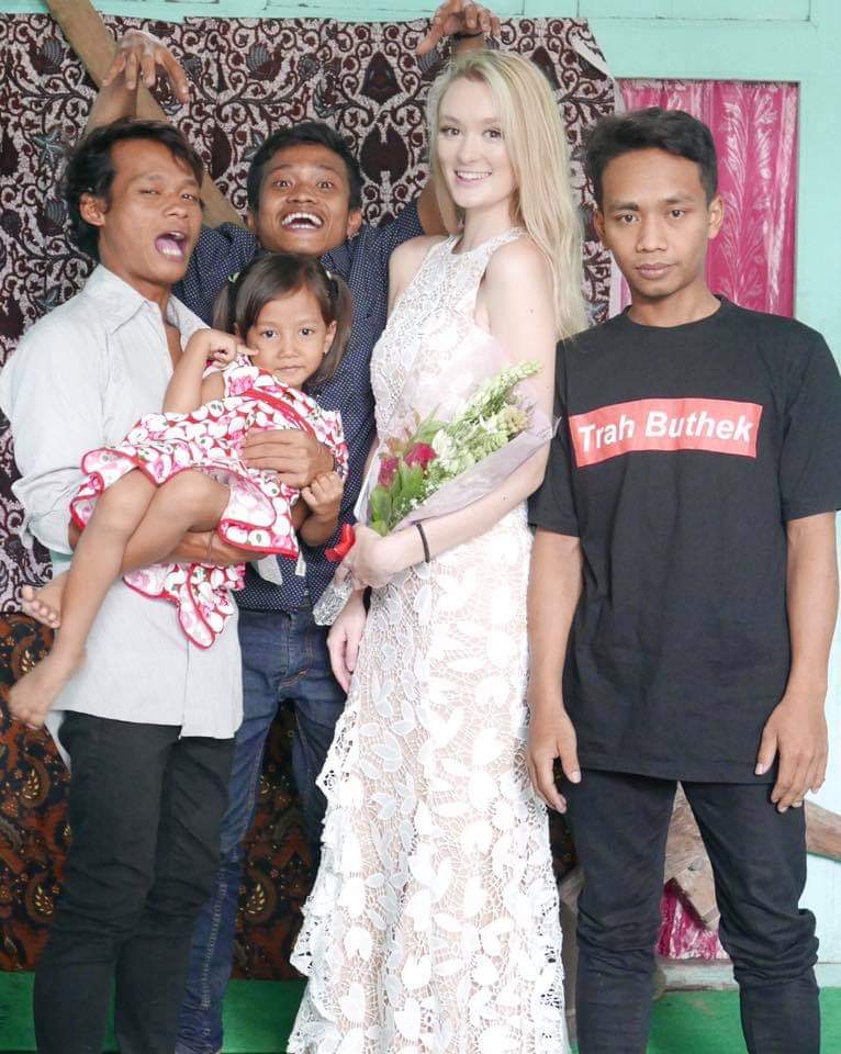 Indonesian man and English girl